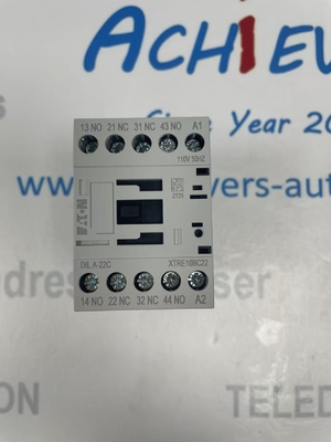 รีเลย์ควบคุม Eaton XTRE10BC22 IEC, ความยาวสายเคเบิล 2.5 ม., การออกแบบสายเคเบิล 4 x 0.17 มม.² เพื่อการควบคุมที่แม่นยำ