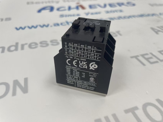 Eaton DILA-XHI22 โมดูลหน้าสัมผัสเสริมของซีรีส์ Moeller พร้อมวัสดุซีล NBR และการตรวจจับตำแหน่งเซ็นเซอร์ฮอลล์