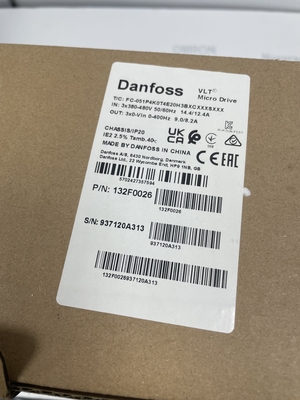 ไดรฟ์ AC ความถี่ Danfoss FC-051P4K0T4E20H3BXCXXXSXXX