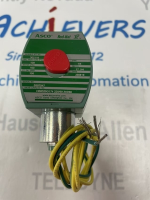 ASCO SCE238D008EMO.24/DC - กระเป๋าเหล็ก, EPDM, G1/2, 2/2 NC, ซีรีส์ 238 วาล์วโซเลโนอิด พิเล็ตที่ใช้งาน