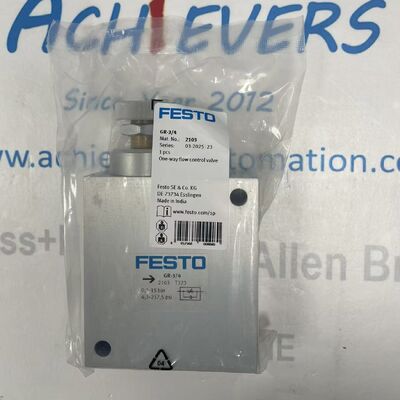 เครื่องควบคุมแรงดันความแม่นยำสูง Festo GR-34 สำหรับระบบนิวแมติกที่เชื่อถือได้