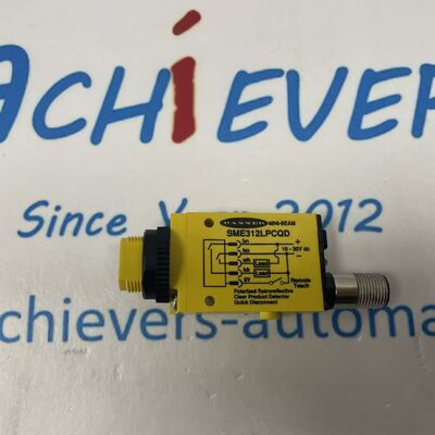 BANNER SME312LPCQD โฟโตอิเล็กทริคเซนเซอร์ชนิดสะท้อนแสงโพลาไรซ์ประสิทธิภาพสูง