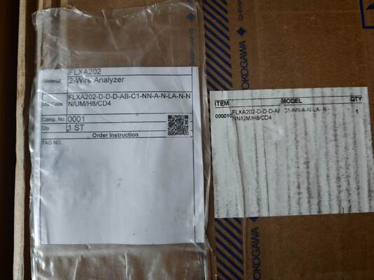 YOKOGAWA FLXA202-D-D-D-AB-C1-NN-A-N-LA-N-NN/UM/H8/CD4 เครื่องวิเคราะห์ของเหลว 2 สาย โยโกกาวา FLEXA เครื่องส่ง
