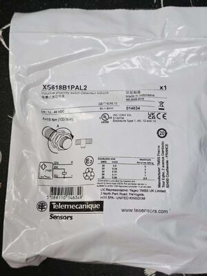 เซ็นเซอร์วัดระยะแบบเหนี่ยวนำ Telemecanique XS618B1PAL2, เซ็นเซอร์ทรงกระบอก
